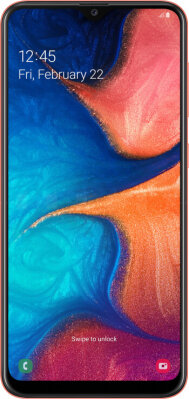 Samsung Galaxy A20 front