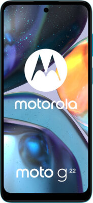 Motorola Moto G22 front