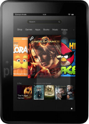 Amazon Kindle Fire HD front