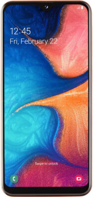 Samsung Galaxy A20e front