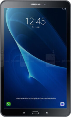 Samsung Galaxy Tab A 10.1 (2016) front